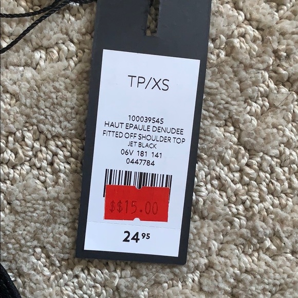 Dynamite off the shoulder top - Picture 2 of 2